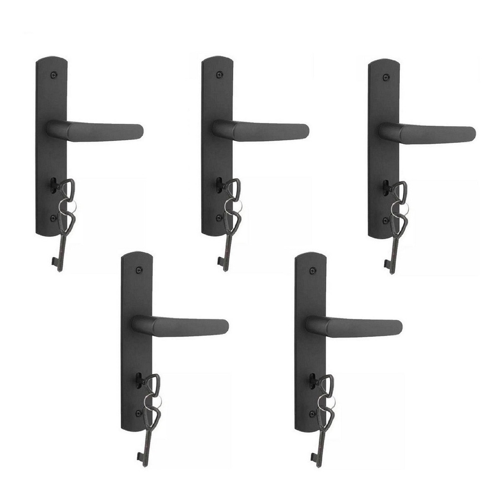 Kit 5 Fechaduras Interna Ipanema (40x53) Reta Soprano