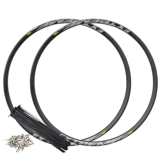 PAR DE ARO 29 VZAN EXTREME PRETO 32 FUROS E RAIO ZINCADO