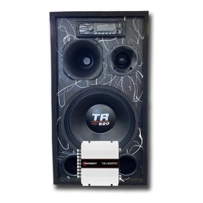 CAIXA BOB ATIVA TR 620 MÓDULO TARAMPS MP3 BT USB RESIDENCIAL PRETA E BRANCA em Oferta na Shopee