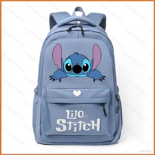 Mochila Stitch Para Mulheres Homens Estudantes De Moda De Grande Capacidade Personalidade Bolsas Femininas Multiuso