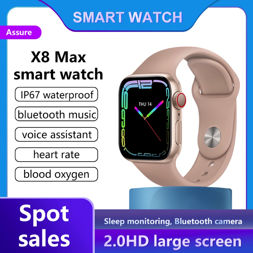 2024 Nova Versão Original X8 Max BIG 2.04 Smart Watch Tela HD Buletooth ...
