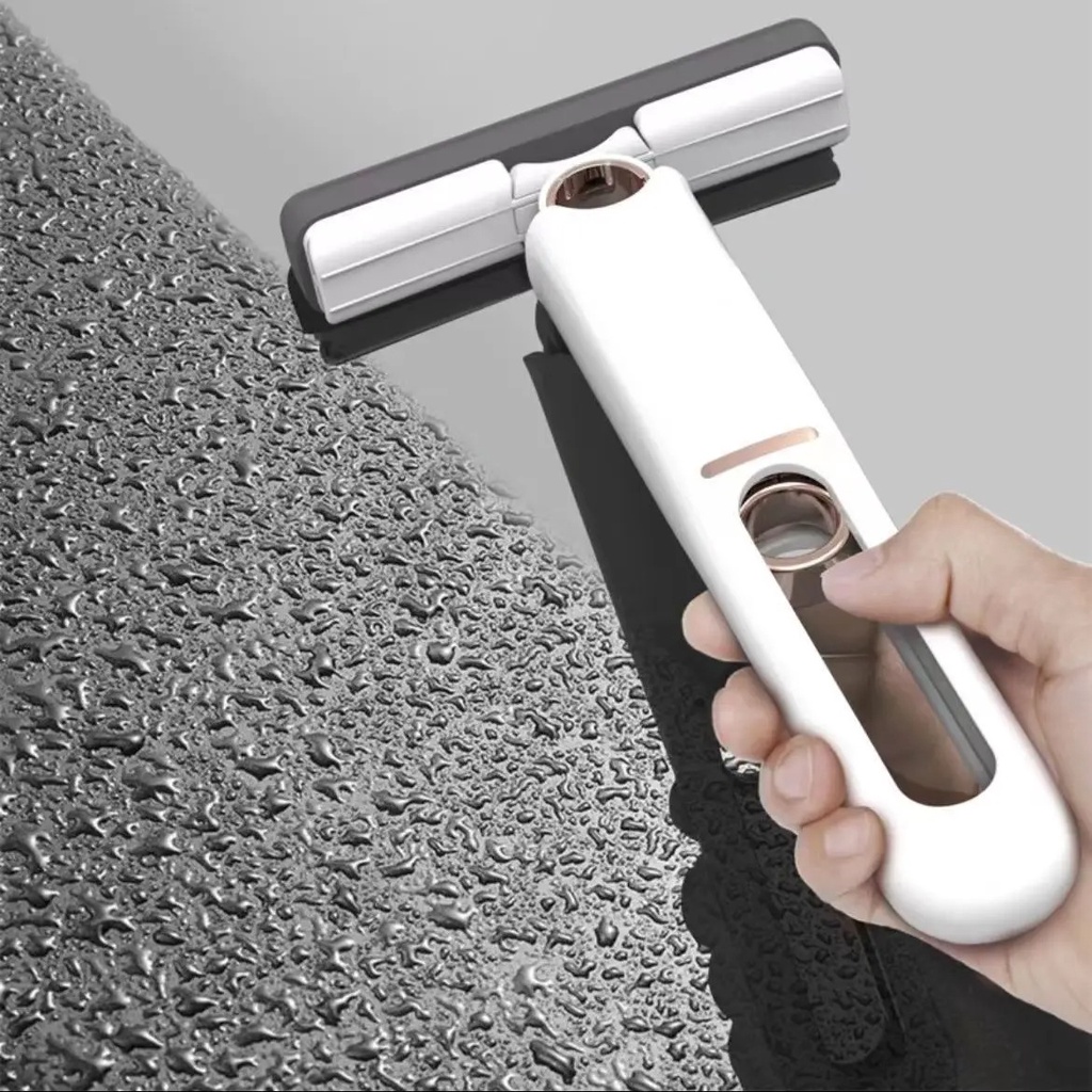Mini MOP Rodinho Esfregão Portátil Absorvente Auto-Squeeze