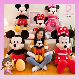 MOLYBR Mickey Mouse Plush Dolls , 20/30/50cm Brinquedos Recheados Animais Almofada Macia , Kawaii Animal Room Decor Minnie Kids