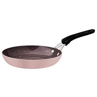 Frigideira Tramontina Tunis Interno Cerâmico Anti. e Externo Siliconado Rosa Trufado 28cm 2,3L