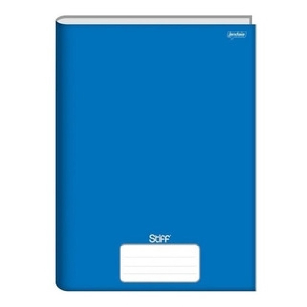 Caderno Brochura Universitário Stiff Azul 96 Folhas Jandaia Shopee Brasil 5384