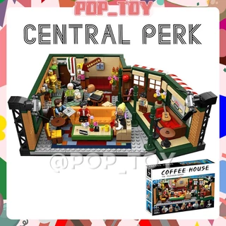 Idéias MOC 21319 Friends Central Perk Blocos De Construção Montagem Modelo Crianças Brinquedo Menino Menina Presente