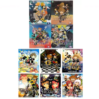 Coleção - Kingdom Hearts II (10 Volumes / COMPLETA) autor Shiro Amano