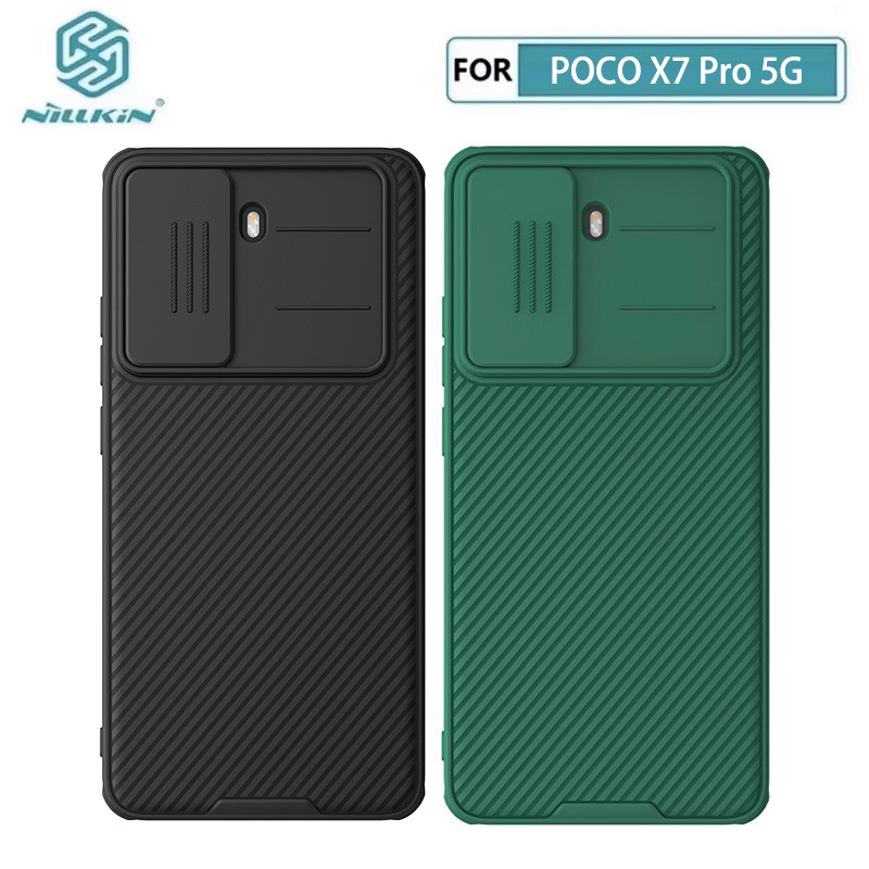 Para POCO X7 Pro Caso NILLKIN CamShield Câmera Deslizante Proteção Do ...