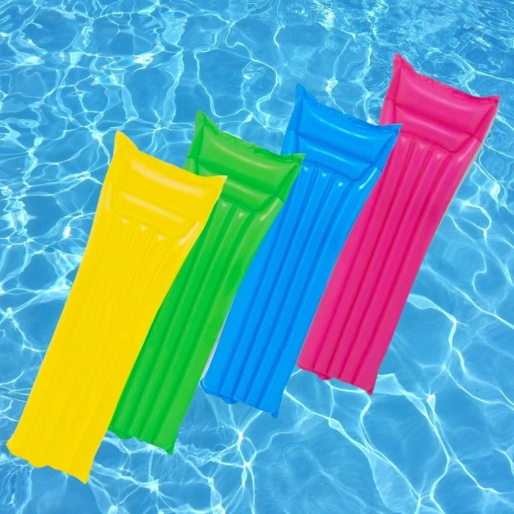 Boia Colchão Inflável Flutuante Bronzeador Piscina Praia Adulto Liso