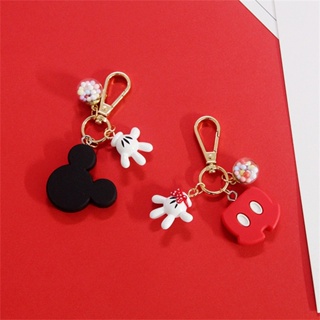 Disney Mickey Minnie Porta-Chaves De Metal Corrente Pingente De Natal Para Crianças Presente De Aniversário