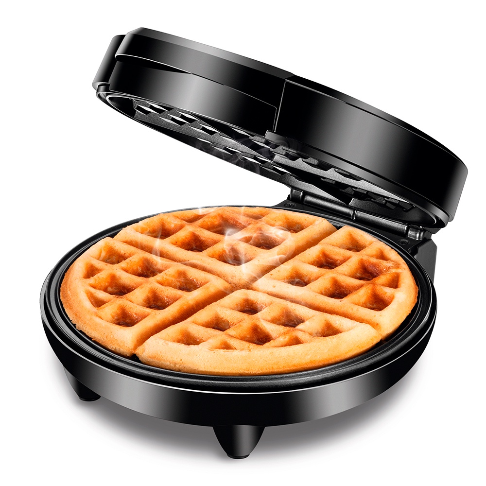 Máquina de Waffle Mondial Pratic Waffle GW-01 Preto/Inox 127V