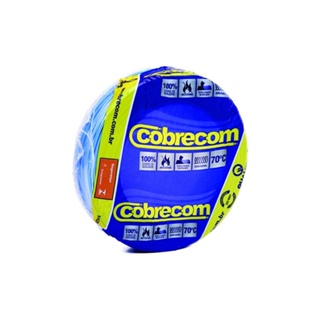 Cabo Flexível com até 750V 16mm azul 100 metros Cobrecom