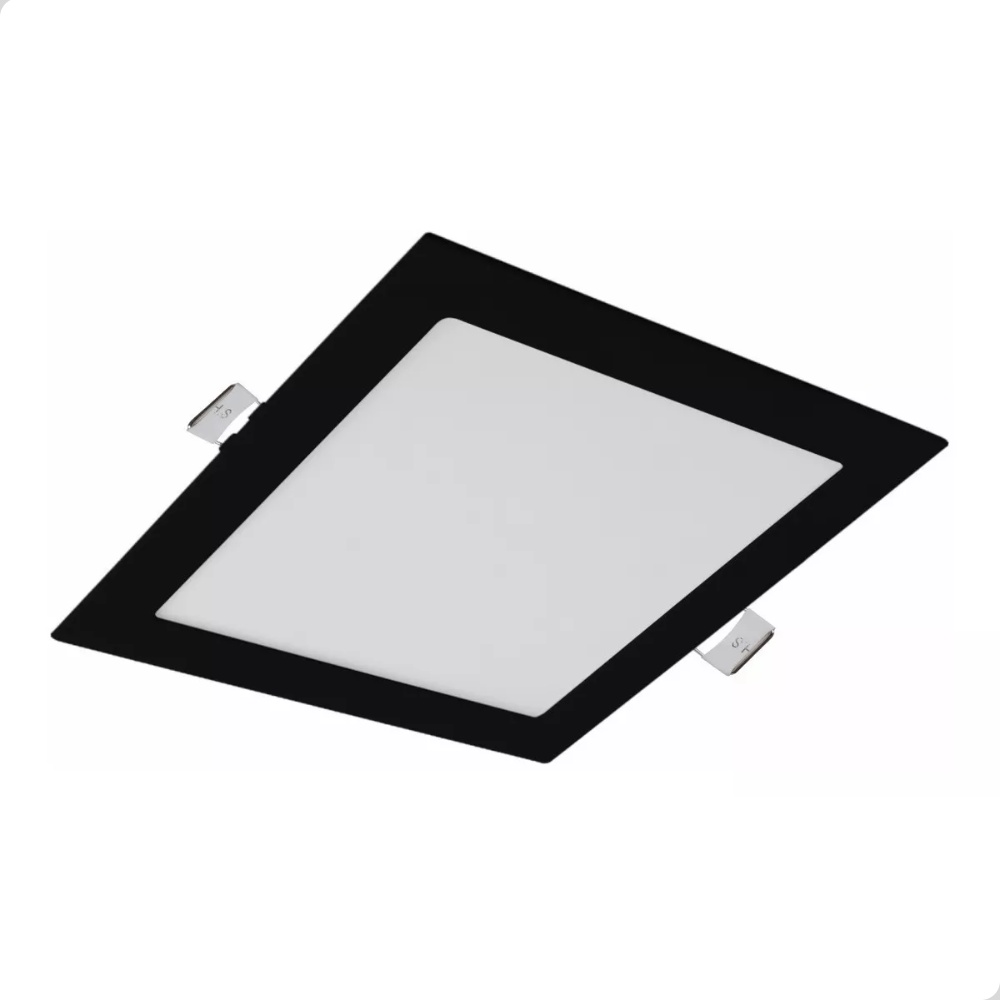Brilliant Saltery Panel De Techo De Superficie LED 30x30cm Blanco/negro