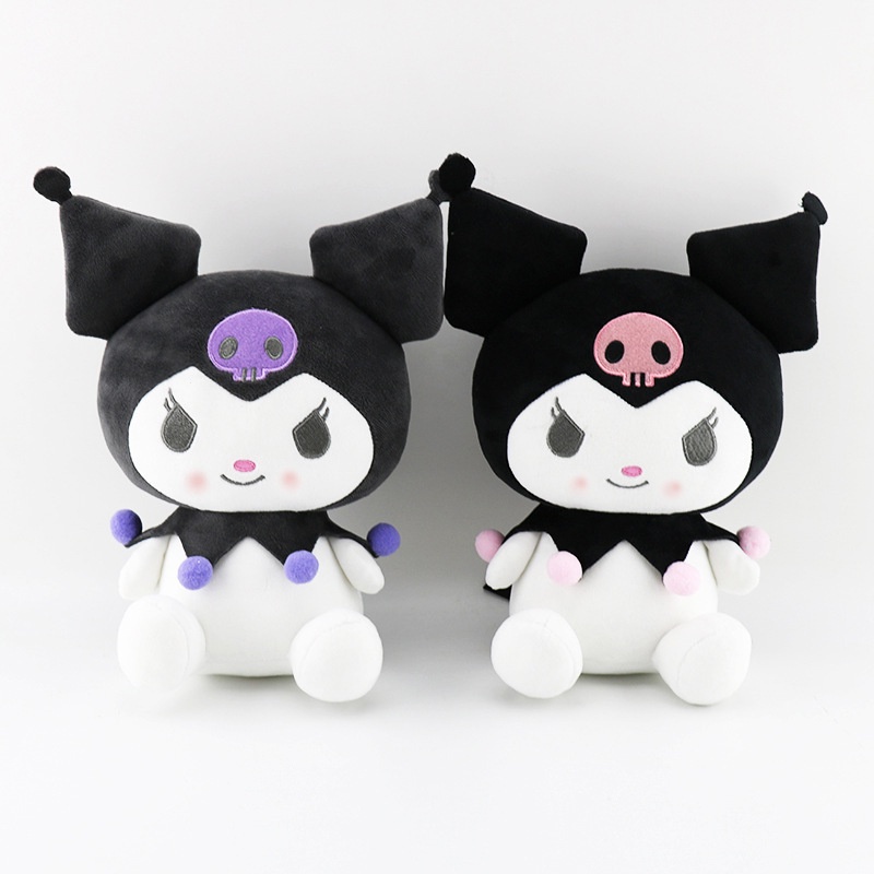Cute Plush Dolls 9.8in My Melody Kuromi Kawaii Stuffed Animals