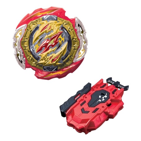 Lançador de Beyblade Corda DB - Flame - Pião de Batalha e