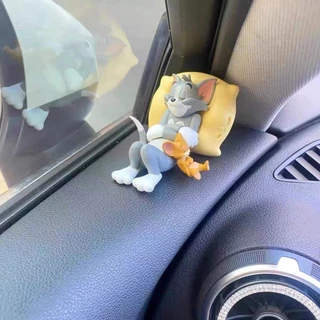 Ornamentos para Carros Gatos e Rato Tom Jerry Decoração de Interiores deCarrosDecoração de Interiores de Carros Doll Car