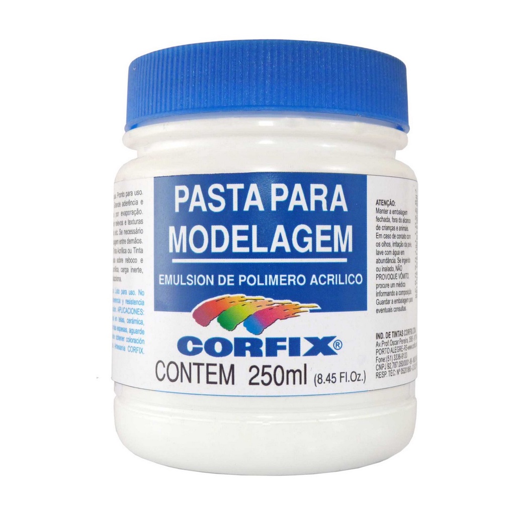MODELING PASTE CORFIX 0250ml | Shopee Brasil
