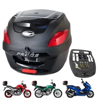 Bau Bauleto Moto 41 Litros Awa Modelo Proos Universal Completo TOP