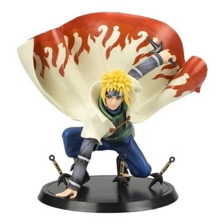 Naruto Shippuden Minato Namikaze Boneco Action Figure Novo