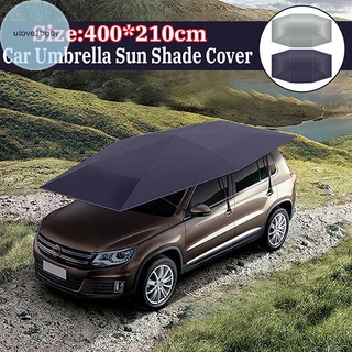 UloveBB Universal Car Sun Shade Umbrella Cobertura Do Guarda-Chuva Carro Pano De Proteção UV À Prova D'água 4X2.1M BR