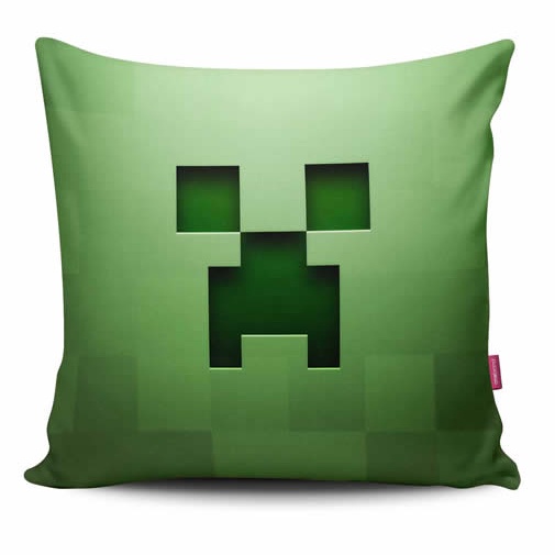 Almofada Cubo Creeper Minecraft - Loja Happy Nerd