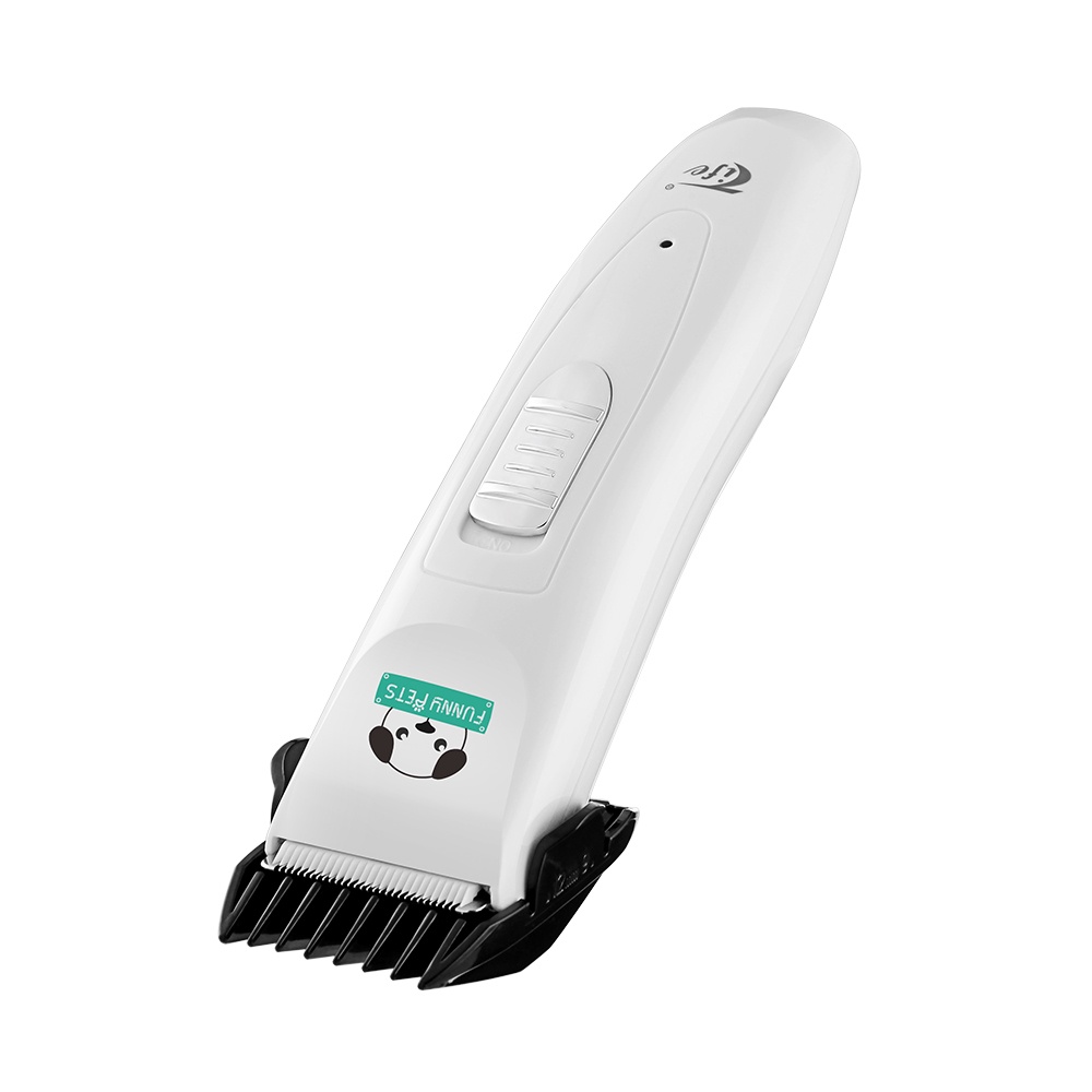 Máquina De Tosa Pet Semi Profissional 5v Branca Savana Pet