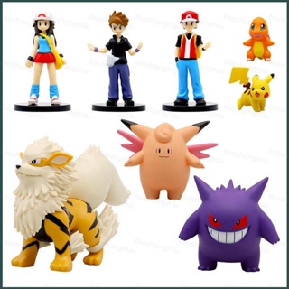 Pokémon Figura Dolls Brinquedos Coleção, World Kanto Região