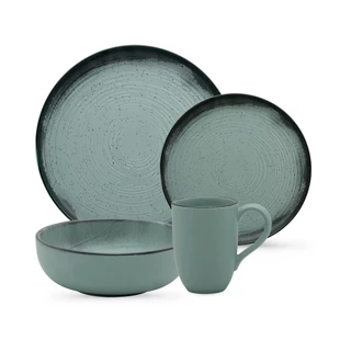 Aparelho de Jantar E Lanche 16 Peças Flat Pacífico Oxford Jogo De Pratos Tigelas Canecas em Oferta na Shopee