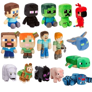 Boneco Minecraft Gamer r Lopers 35cm Streamers+brinde