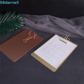 DARNELL A5 Prancheta De Metal Para Coletar Clipes De Livro , Material De Papelaria , Menu , Pasta De Contas Escolar , Bl