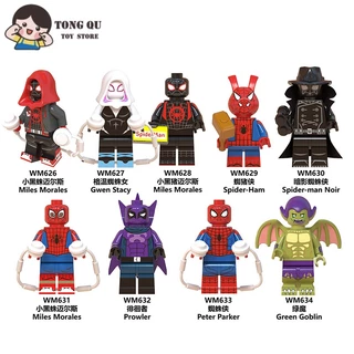 Superhero Minifigures SpiderMan Building Block Coleção de brinquedos Ornamentos mini Modelo Presente