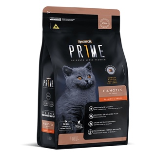 Ração Gatos Special Cat Filhotes Prime Salmão /Arroz 1kg