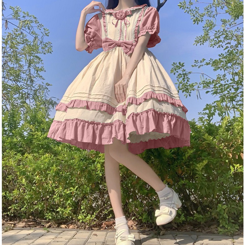 Vestido de Princesa LOLITA LOLITA OP estilo diário