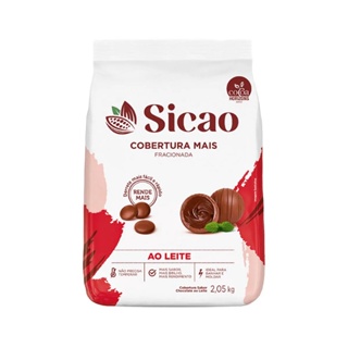 Cobertura Mais Sabor Chocolate Ao Leite Fracionado 2,05kg Gotas - Sicao