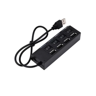 Hub De Usb 4 Portas 2.0 Hd Extensor High Speed Pen Drive LED plitter Converter Para Pc Computador Notebook FAST
