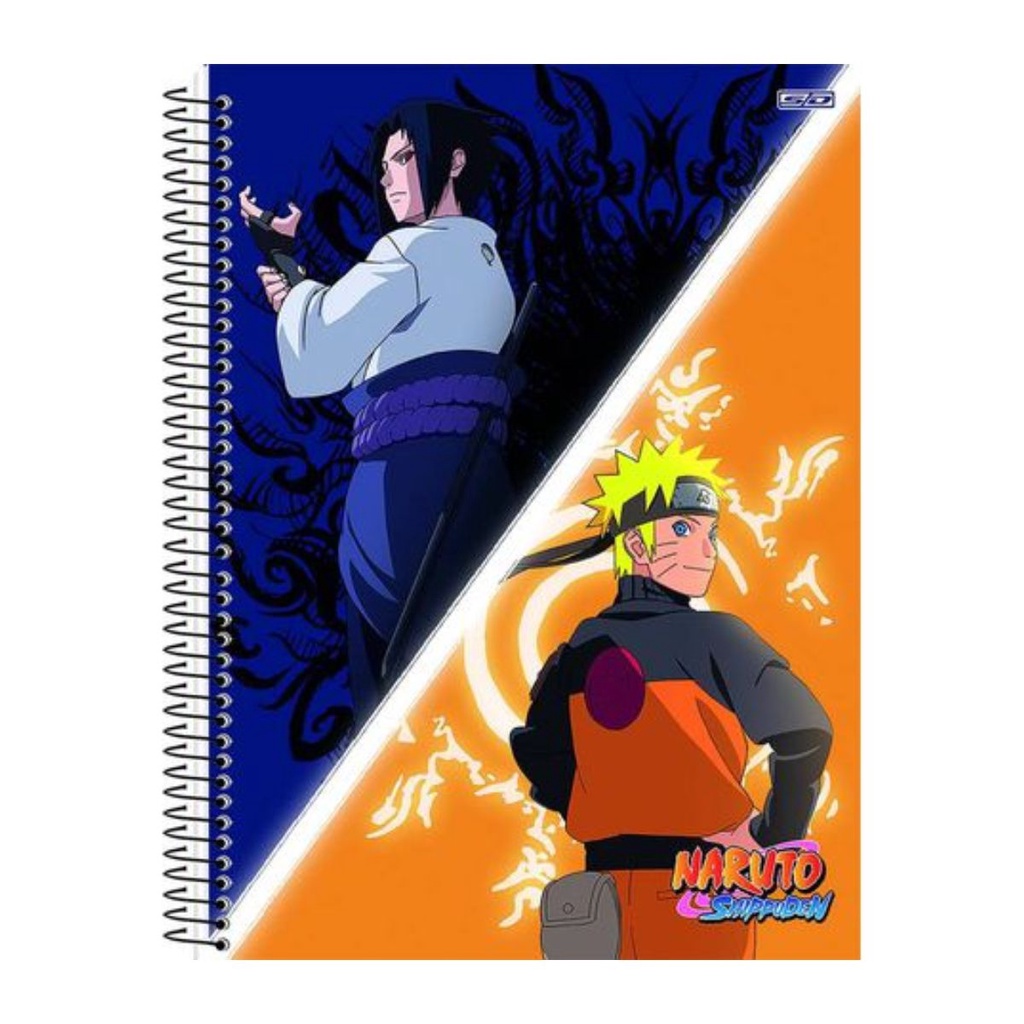 Adesivo p/ Capa de Caderno Grande 1un - Naruto