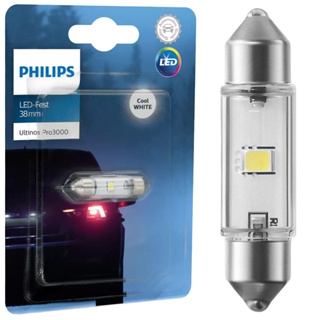 Lâmpada Torpedo Philips Led Interna 38mm C5W 12V 6000K