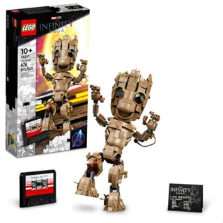 LEGO marvel eu sou groot (476 peças)