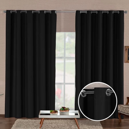 Cortina de Sala Quarto 100 Blackout Corta Luz Varias Cores