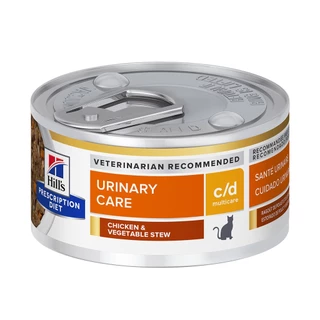 Ração Úmida Hill s Prescription Diet C/D Multicare Gatos Cuidado Urinário 85g