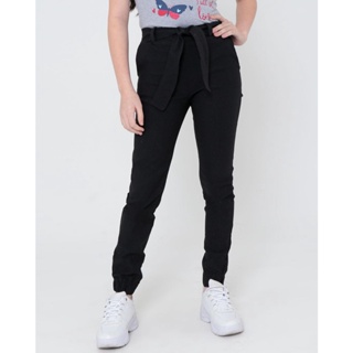 Calça Juvenil Bengaline Clochard Jogger Preta