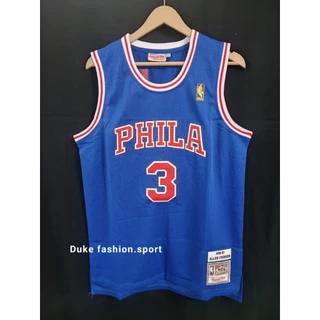 Camisa Nba Philadelphia 76ers no . 3 Allen Iverson Jersey De Basquete Baju Bola Keranjang Iverson.haval
