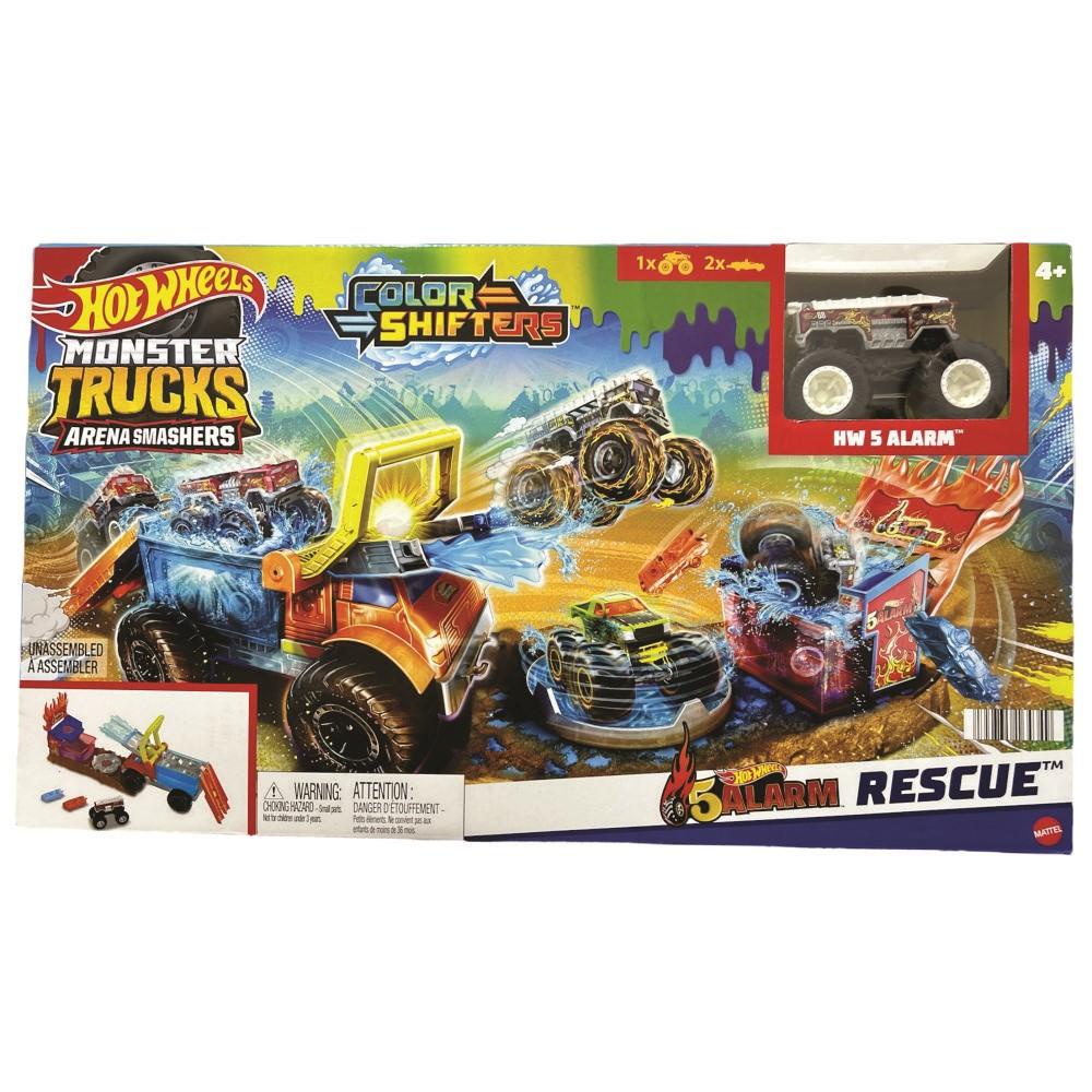 Veiculo - Hot Wheels - Monster Trucks - Arena Smashers Color