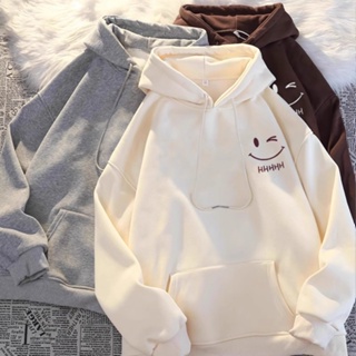 Outono-Inverno Estilo Universitário Americano Mais Alfabeto Retro Veludo Impressão Capuz Casaco Com Homens E Mulheres Moda De Manga Longa Solta