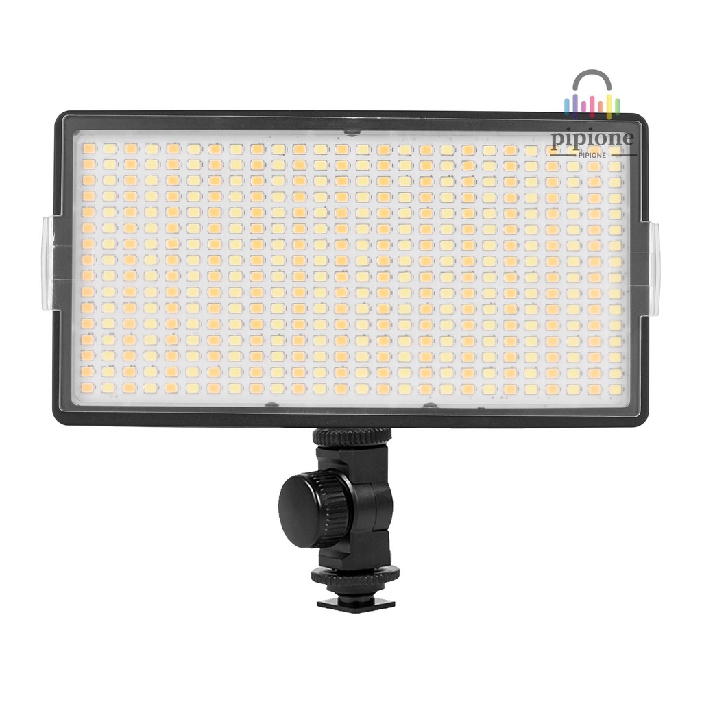 LED-416 Luz De Vídeo Painel De Fotografia Profissional On-Camera 416PCS Contas Brilhante Bicolor Tem Came-1106 Ajustável