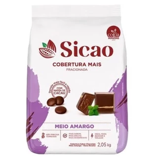 Cobertura Sicao Mais Gotas 2,05kg Meio Amargo