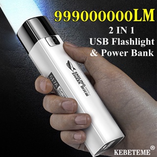Lanterna Portátil De Apoio Ao Carregamento De Telefone Celular Com Extra Longa Luz Led De Busca Para Colisão Exterior Recarregável
