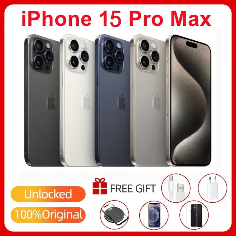 Apple IPHONE 15 Pro Max - 1TB - Titan Titanium Nature without Simlock New  Sealed