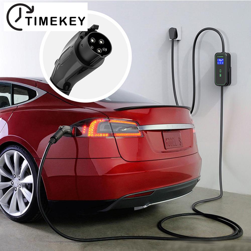 TKEY Suporte Do Carregador De Carro EV Parede Organizador De Cabos De ...