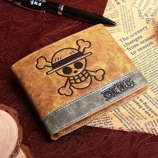 Uma Peça Carteira PU Material Luffy ACE De Cartão Joomba Feriado Presente De Aniversário
